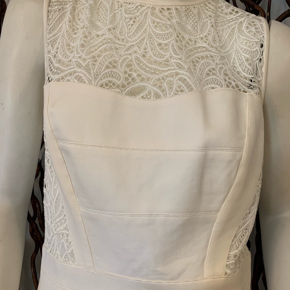 New Stunning Cache White Elegant Evening Dress - Picture 3 of 14